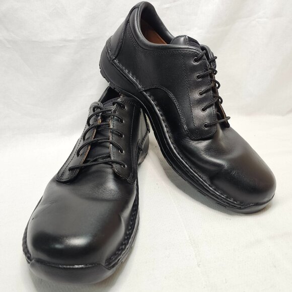 Red Wing 8703 Black Leather Soft Toe Oxford Work Casual Shoes Men's Size 13D EUC - Picture 1 of 15